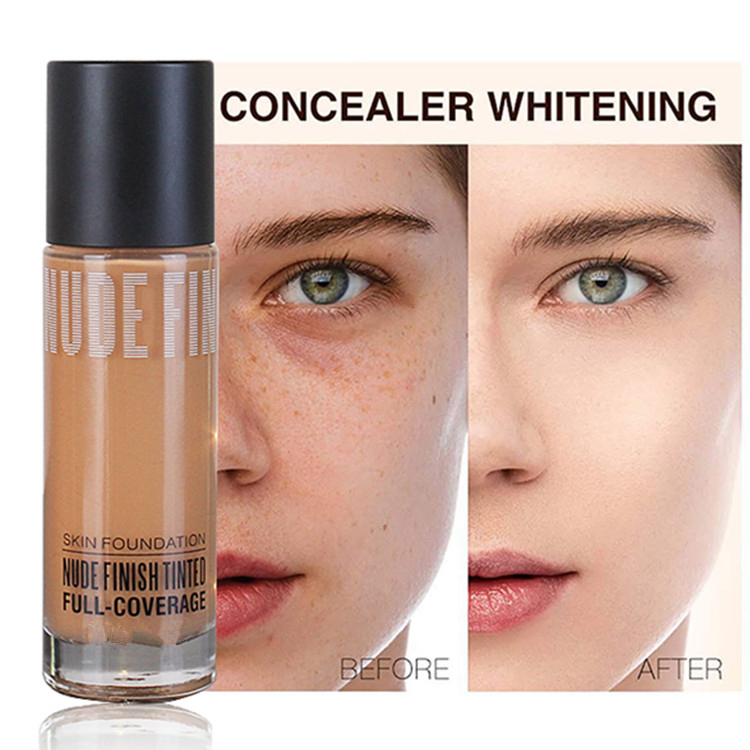 Private Label Matte Finish Long Lasting Liquid Vegan Foundation