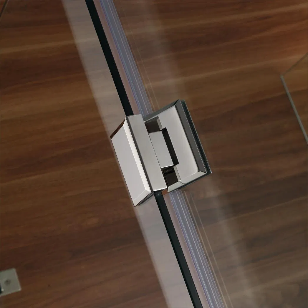 Premium Bathroom Shower Enclosure with Aluminum Handle and Acrylic Basin (JJ4407)