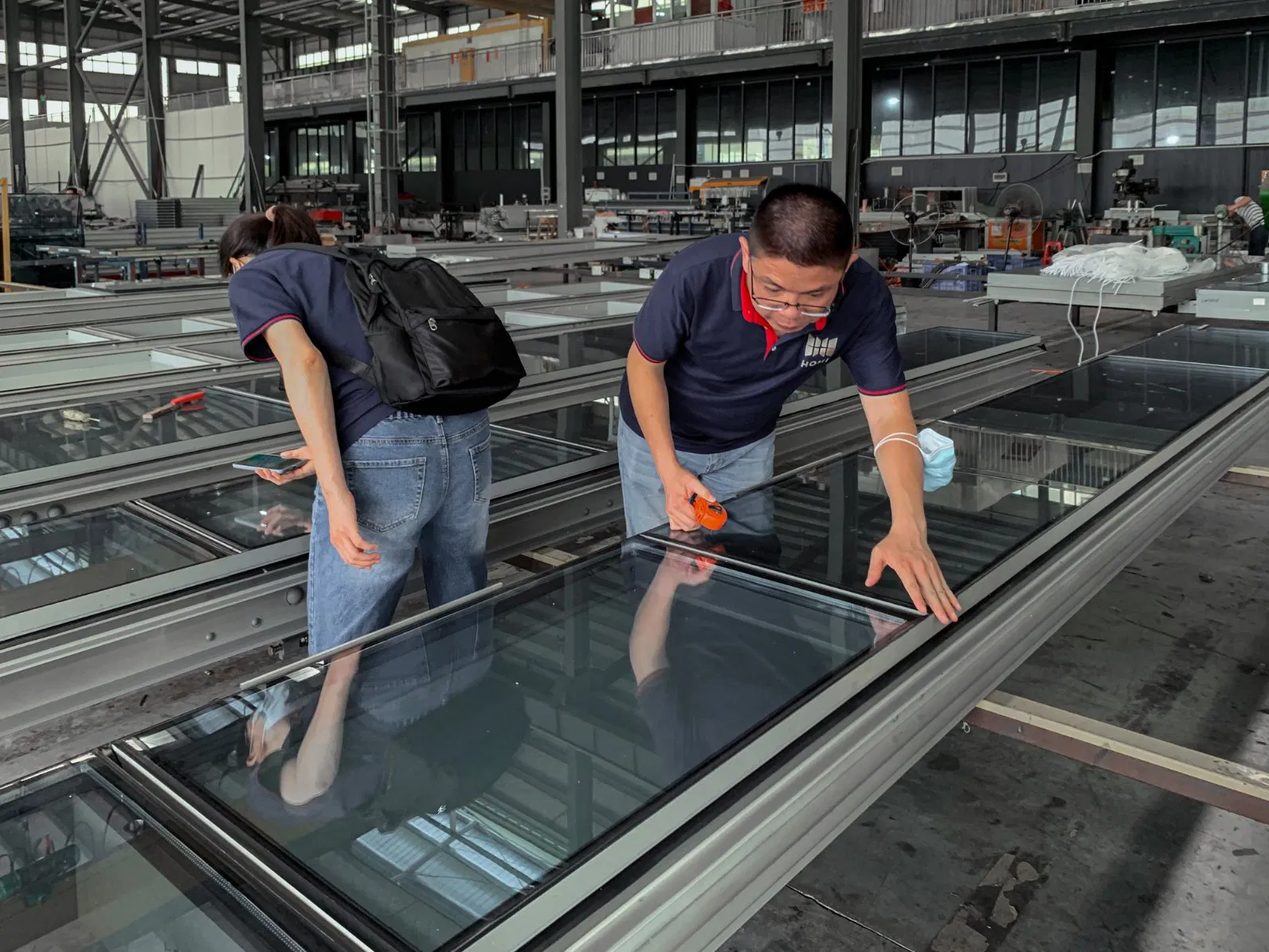 Panoramic Glass Office Partition Internal Use Modern High-End Product