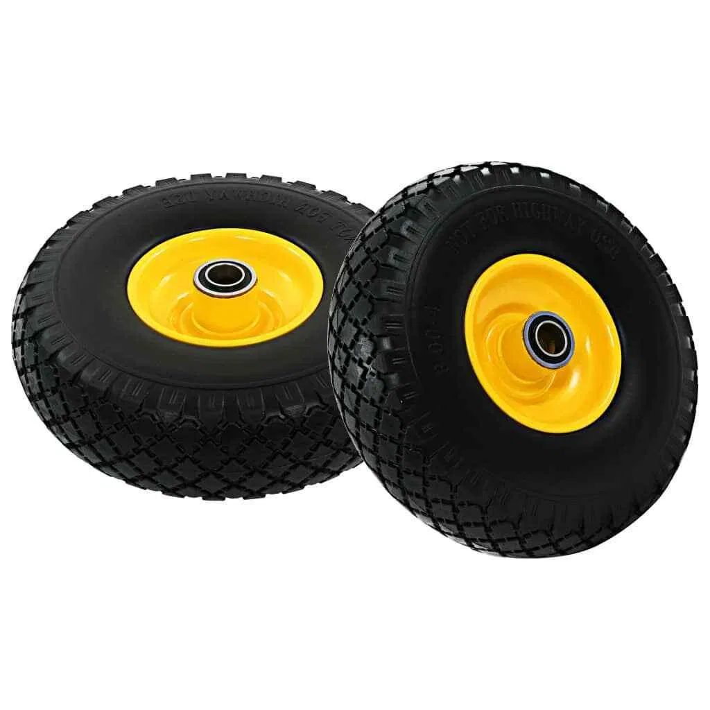 Garden Cart Puncture Proof PU Wheel 3.00-4