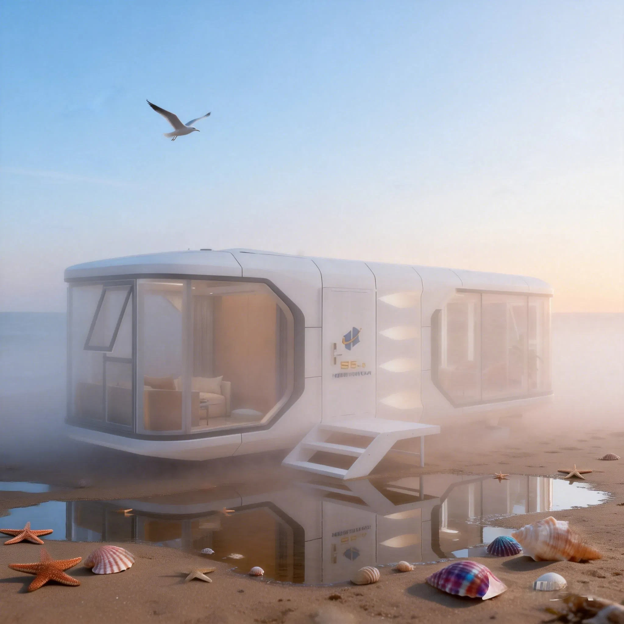 Acoustic Privacy Enhanced Noise-Isolated Study Capsule House