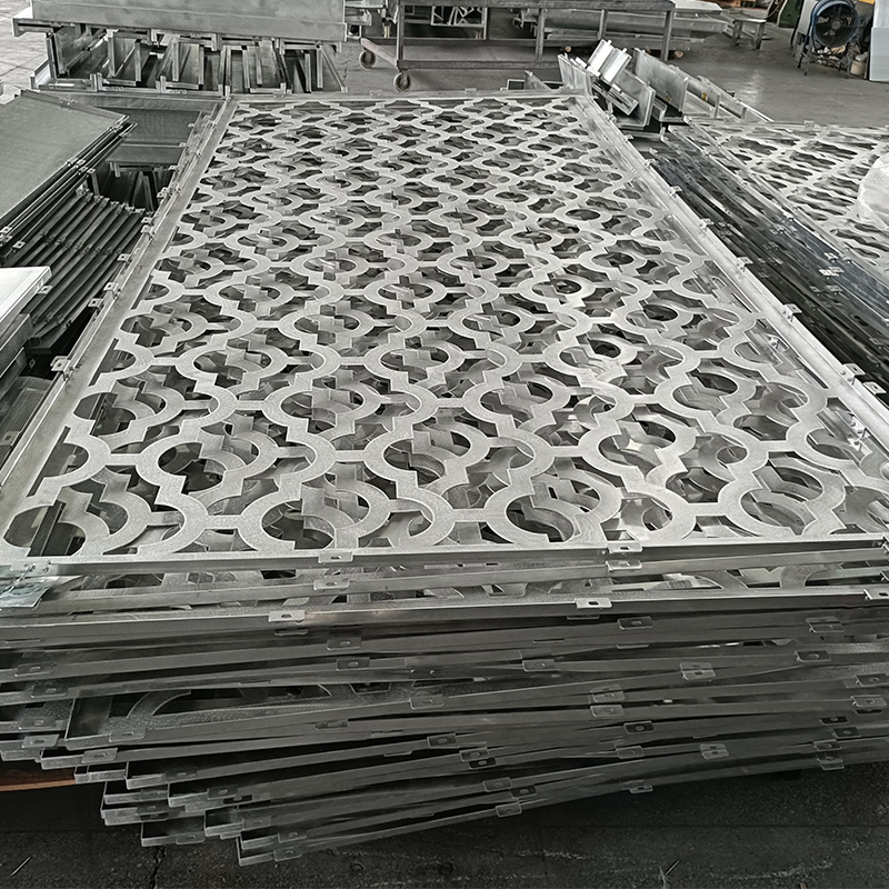 Modern Decorative Aluminum Privacy Screens for Stylish Hotel Applications