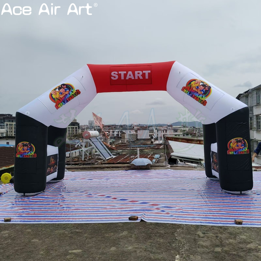 Custom Inflatable Arch for Outdoor Activities Inflatable Event Entrance Decoration & Advertising