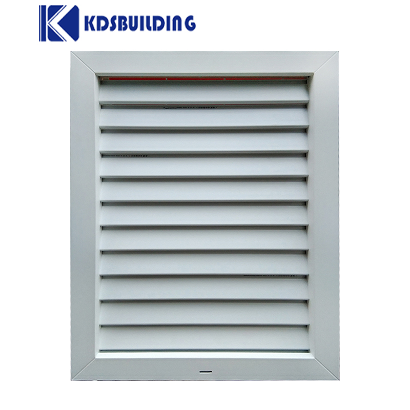 Kdsbuilding Safety Hurricane Italian Custom Interior PVC Shutter Window for Window