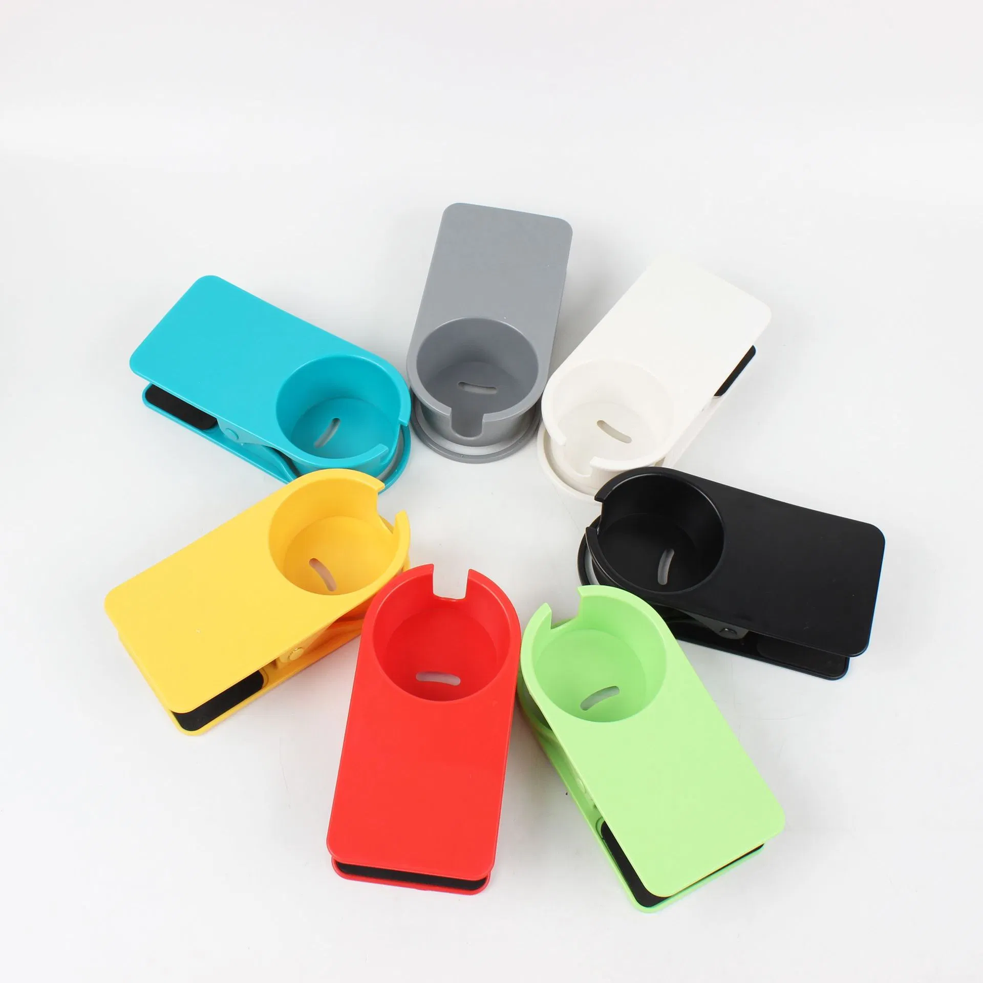 Universal Clip Cup Holder Desk Table Side Mug Bottle Stand Bl15624