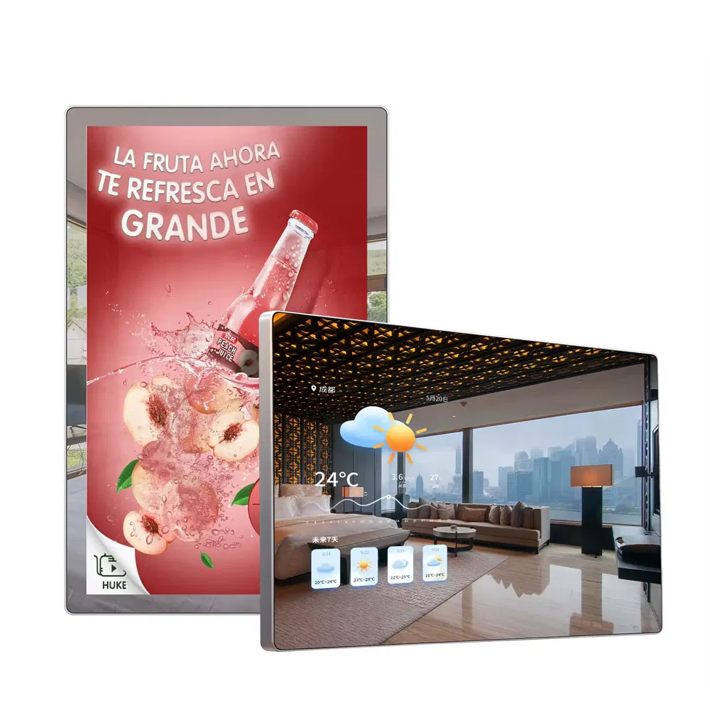 Custom Wall Mounted Digital Signage Android Touch Display for Fitness