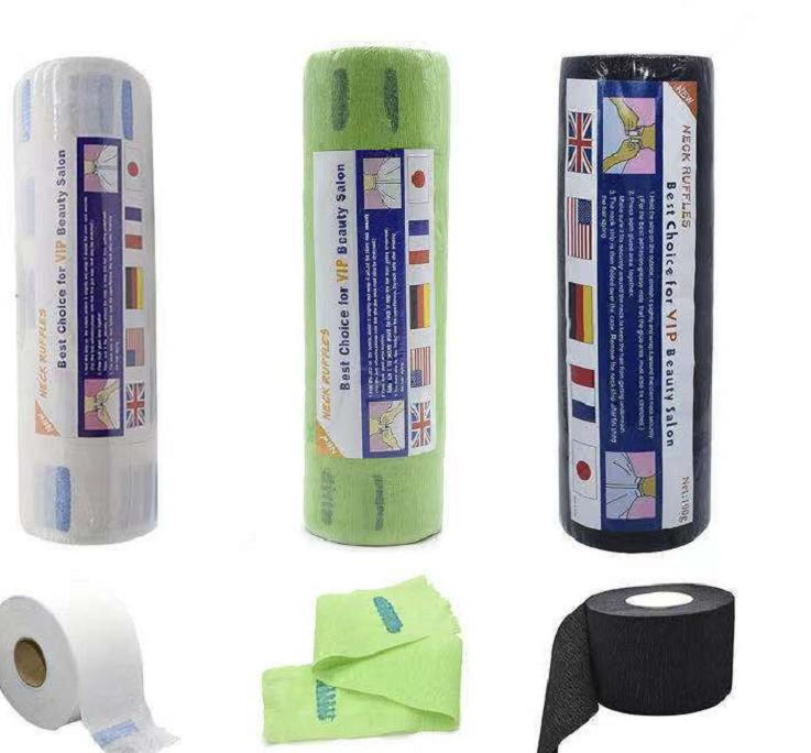 Crepe Neck Paper for Barber Shop Saling