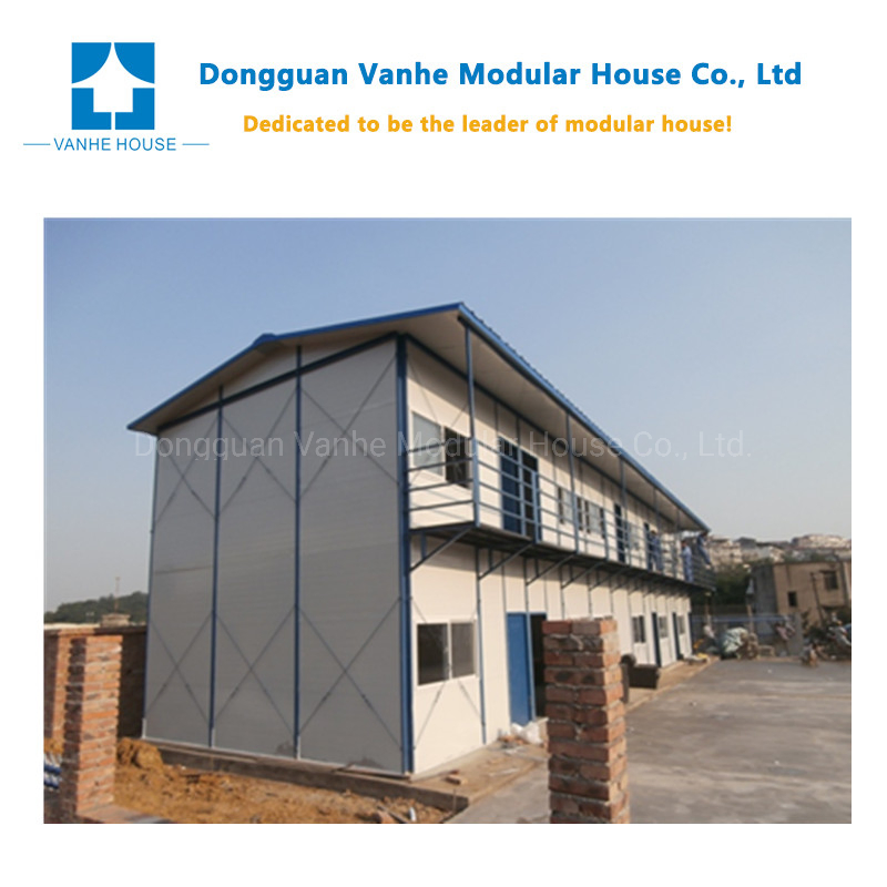 Modern Design Customized Steel Frame Panited Color Prefabricated House