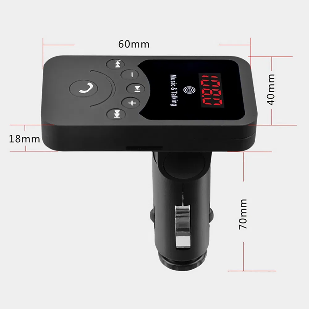 MP3 Wireless Bluetooth Car Audio Receiver Adapter with Remote