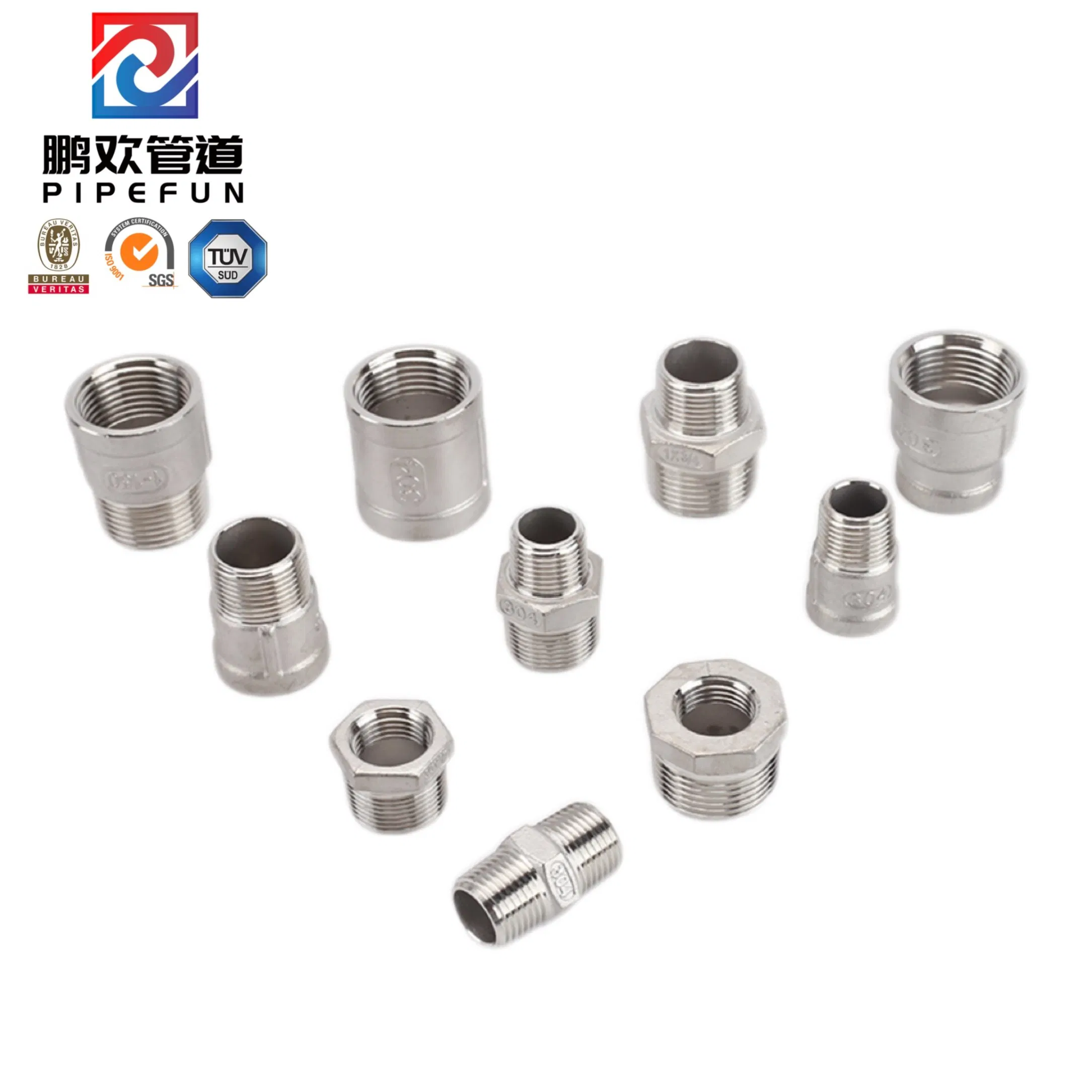 NPT Threaded Material to ASTM A105 N Dimensions to BS 3799 Class 2000 Lb Galvanized Nipple