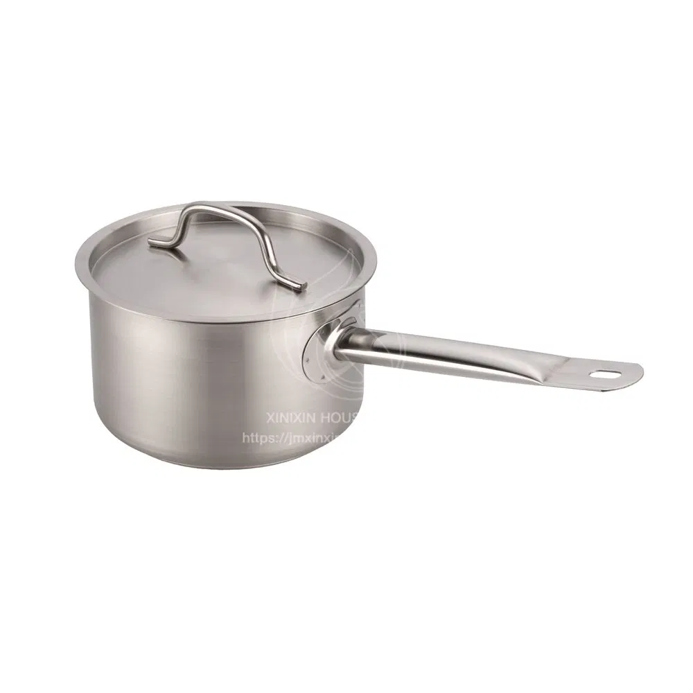 Кастрюля из нержавеющей стали 2л для индукции