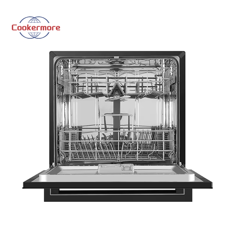 Compact Household 6- Place Settings UV Sterilization Hot Air Drying Dishwasher