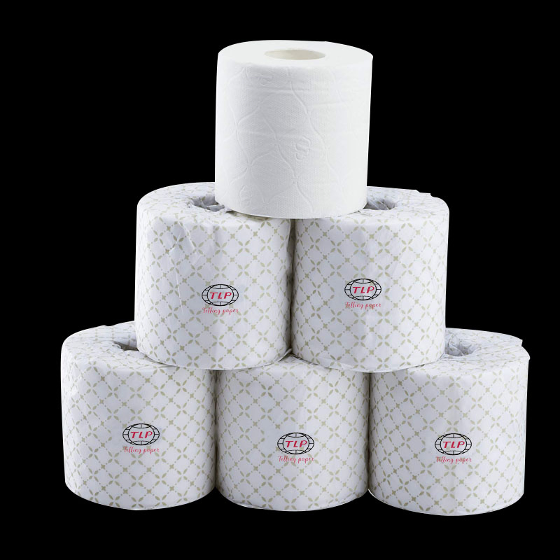 Manufacturer Custom Logo Soluable High Quality 1/2/3/4 Ply Toilet Tissue Paper Rolls