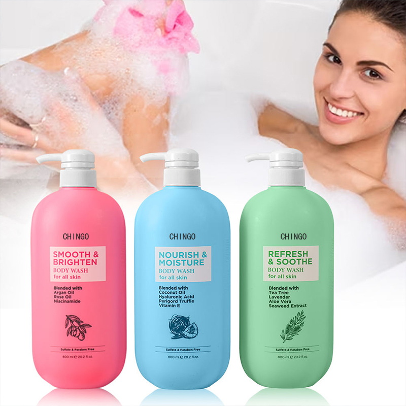 Natural Hydrating Lightening Whitening Nourishing Moisturizing Refreshing Body Wash