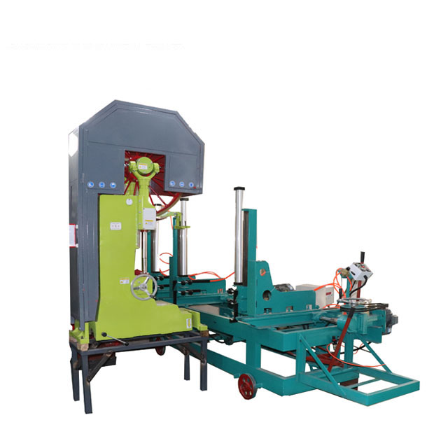 Станок ленточнопильный вертикальный по дереву для бревен