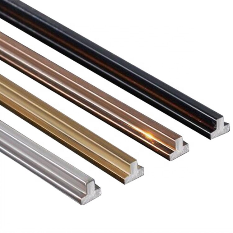 304 Tile Profiles Stainless Steel Tile Trim U Shape Decorative Inlay Profile