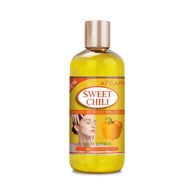 Sulfate-Free Firming, Skin Revitalizer and Hyaluronic Acid Sweet Chili Whitening Body Lotion