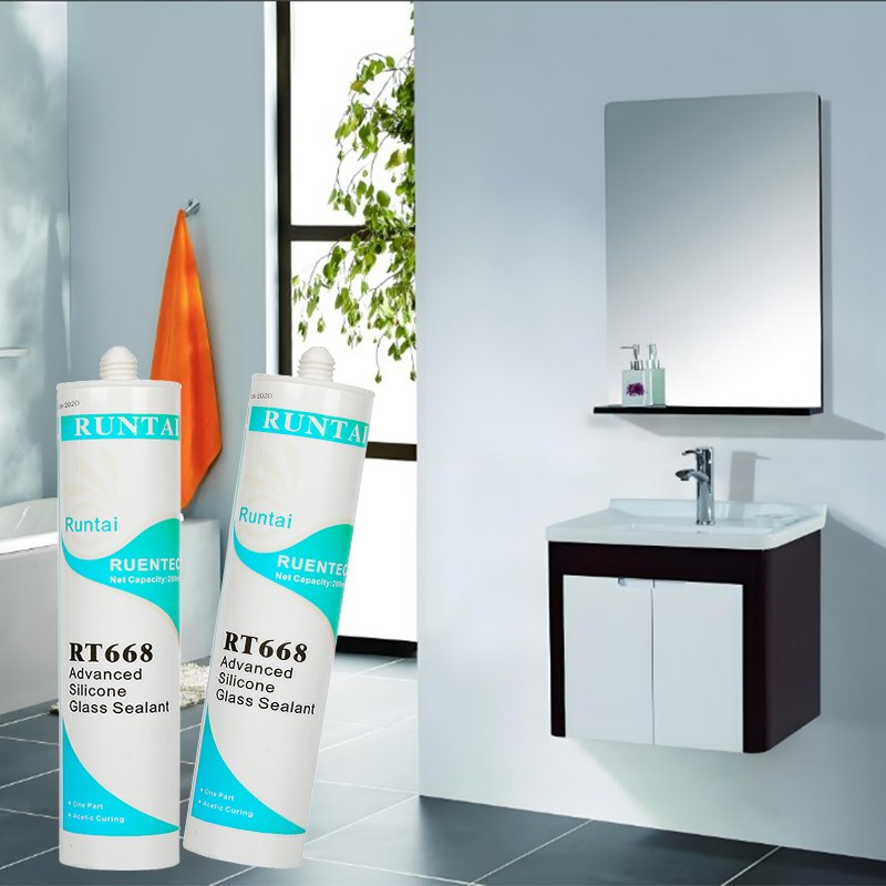 Durable Waterproof Acetic Silicone Sealant for Versatile Glass Applications