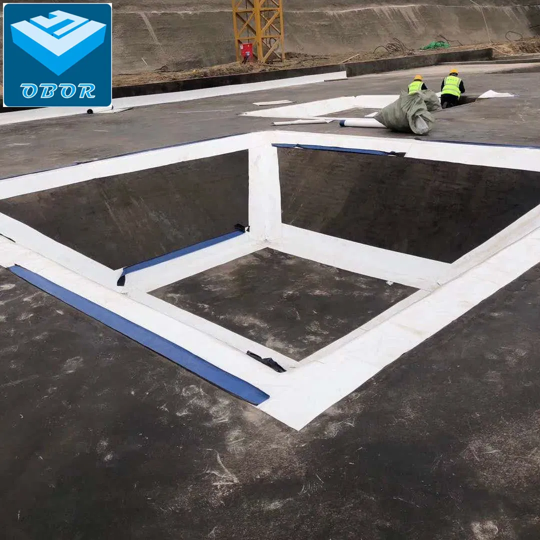 45mil 60mil EPDM Liner 0.5mm, 1.0mm, 1.2mm, 1.5mm, 1.8mm, 2.0mm, 3.0mm Waterproofing EPDM Membrane for Pond Liner Roof Tunnel Pool Basement