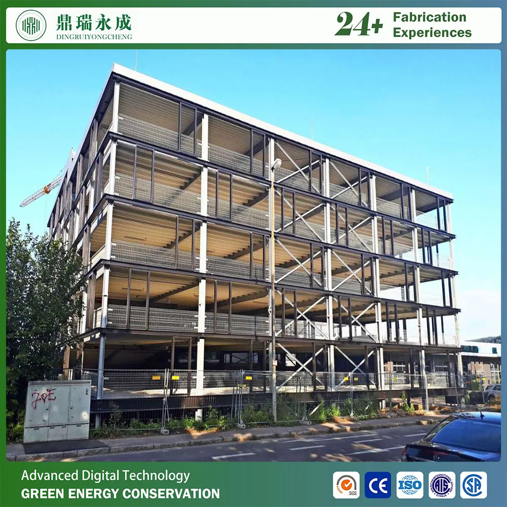 Prefab House Steel Frame Structure H-Section Steel Building Material Multi-Story Parking Building