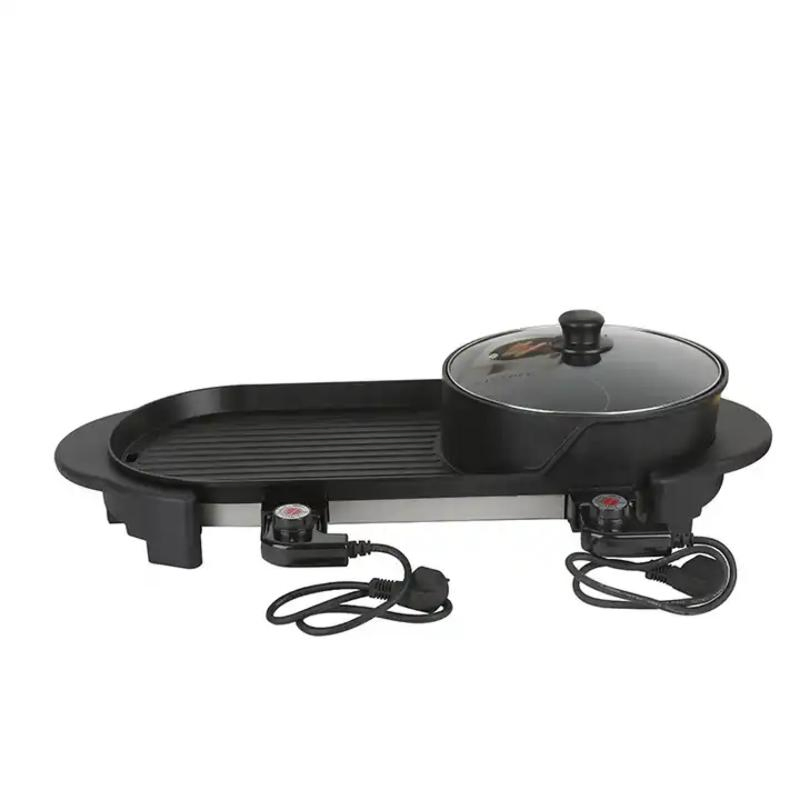 High-Quality Multifunctional Kitchen Appliance Two-in-One Electric Grill Rilling All-in-One Pot