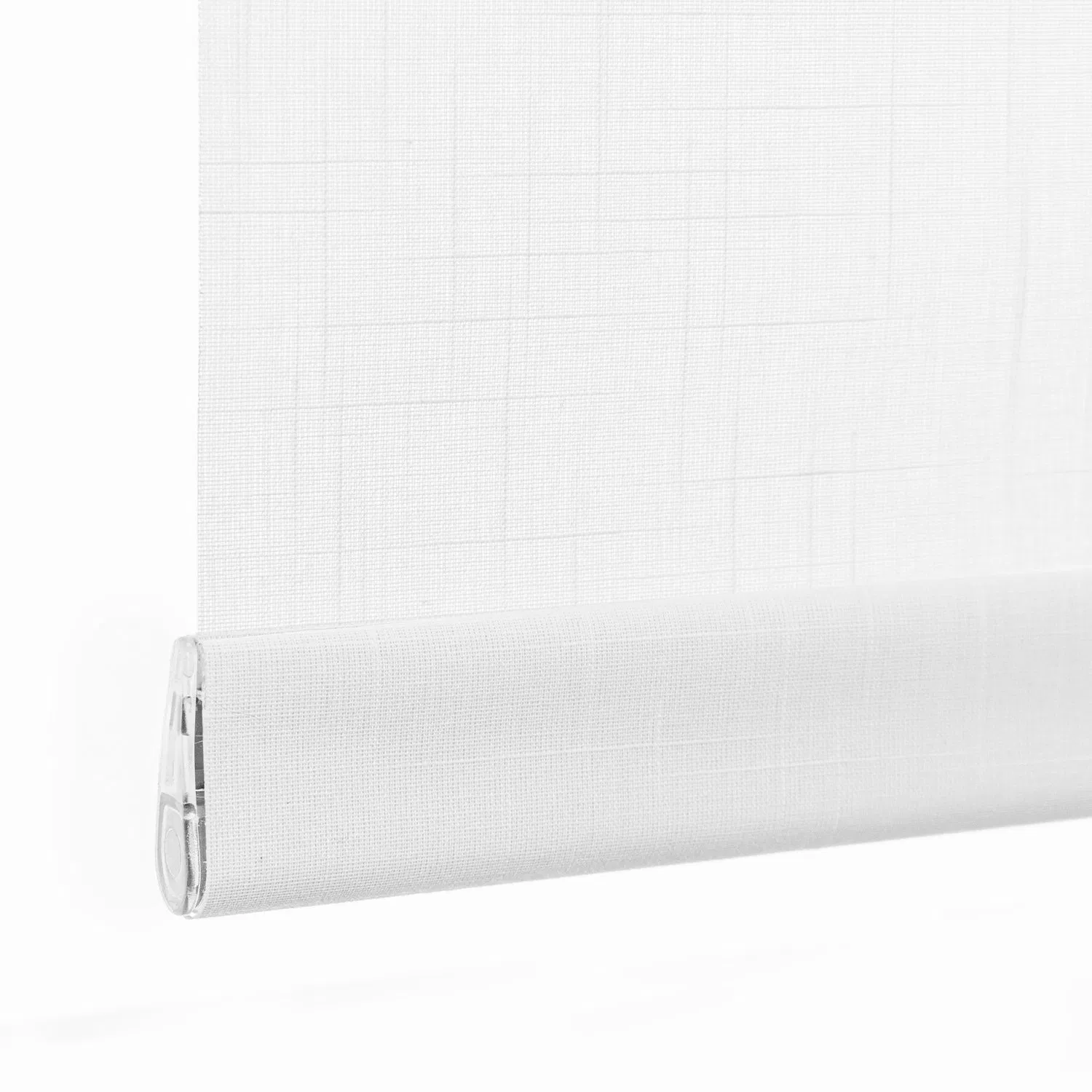 Sisheng Modern Style Manual Roman Shades Fabric Blinds for Skylight Horizontal Pattern Built-in Installation