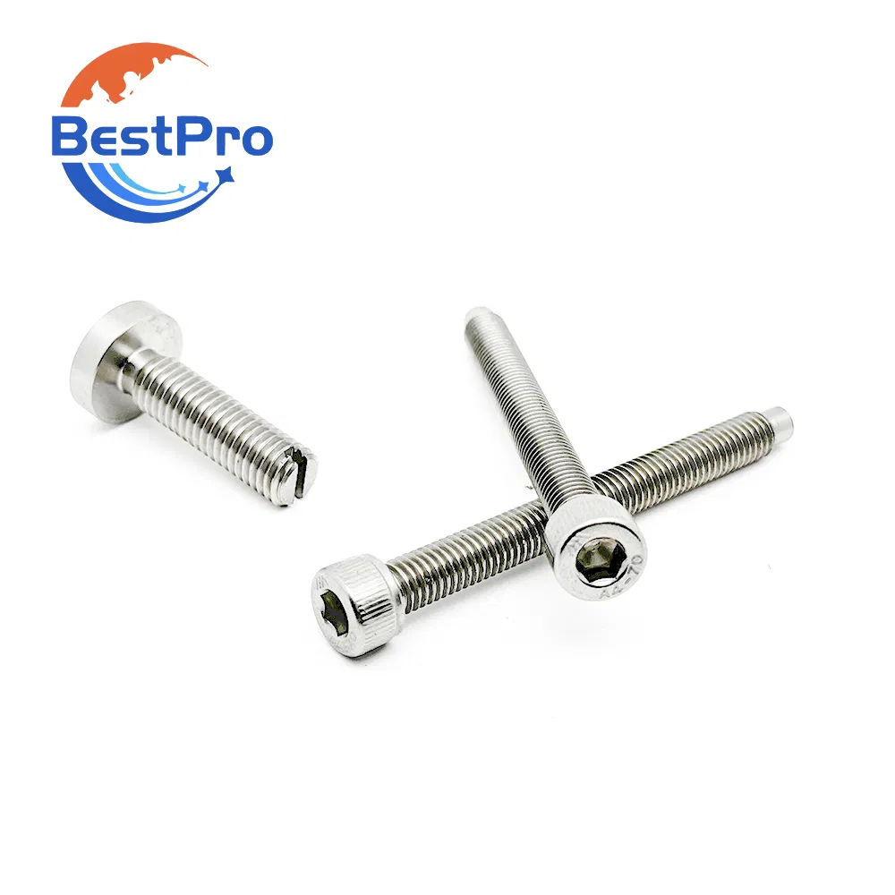 China Factory Wholesale Hardware Materials 316 Stainless Steel Hexagon Bolt Black Cap Socket Zinc Plated Chipboard Hex Head Screw for Drywall Screw