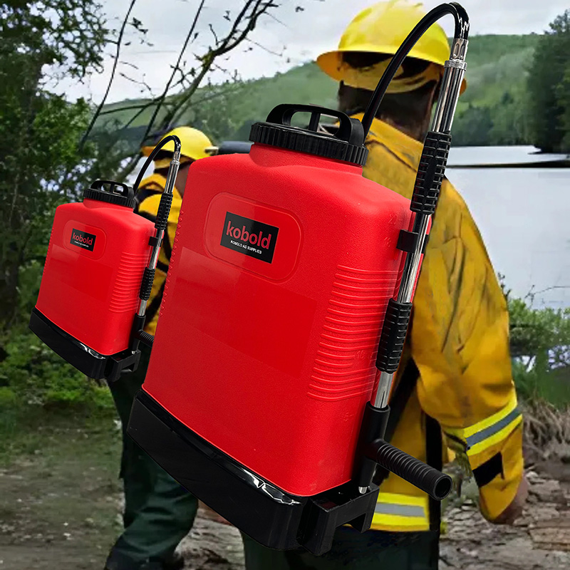 Backpack Hand Operated Firefighting Sprayer Water Sprayer Fire Extinguishing for Forest Wildland