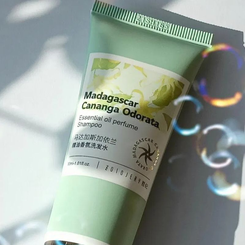 Ylang-Ylang Hotel Amenities Shampoo Set with Shower Gel Conditioner and Body Lotion