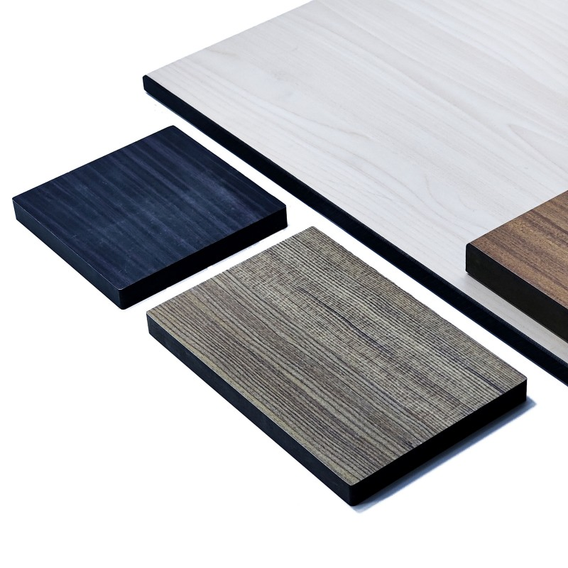 Fire Resistant HPL Sheet Surfaces Countertops Cabinets Exterior Wall Panels