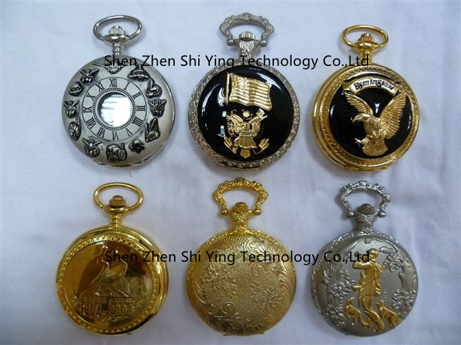 Custom Made Old Fashion Unisex Pocket Watch From China Watch Factory