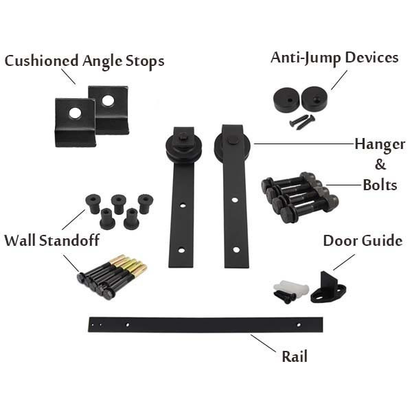 Rustic Sliding Door, Barn Door Accessory, Sliding Barn Door Accessories