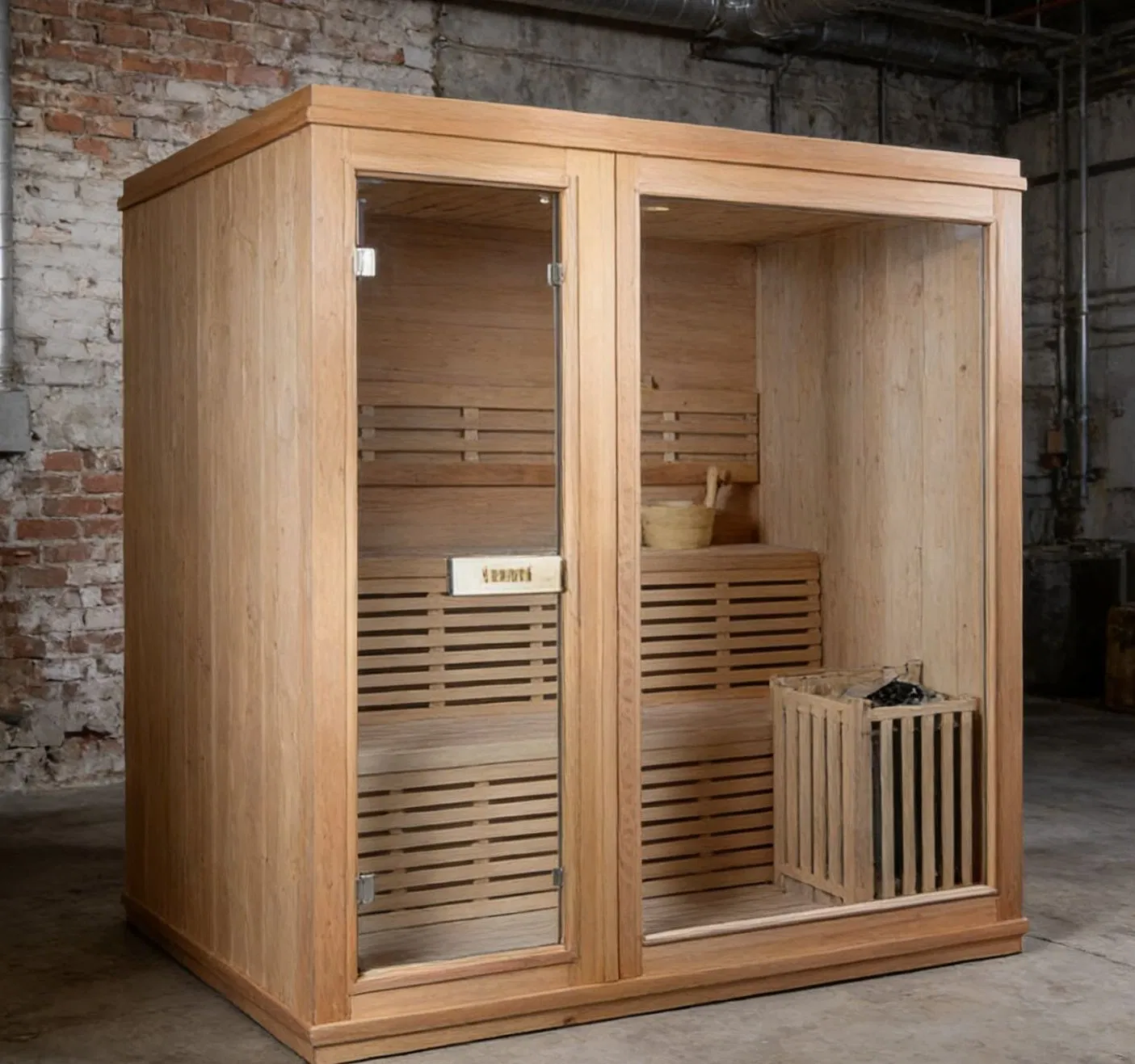 Инфракрасная сауна из кедра для 2 человек