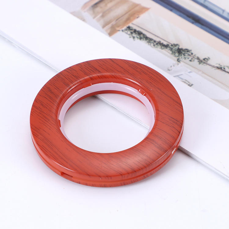 50PCS Pack Curtain Grommet, Nanoscale Low Noise Inner 42mm Curtain Eyelet Roman Rings Clips for Shower Curtain