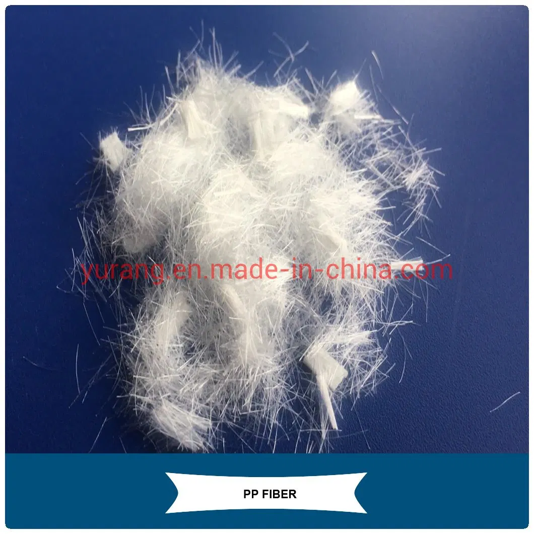 Building Materials Crack Resistant Fiber Reforcing Agent PP for Concrete Mortar