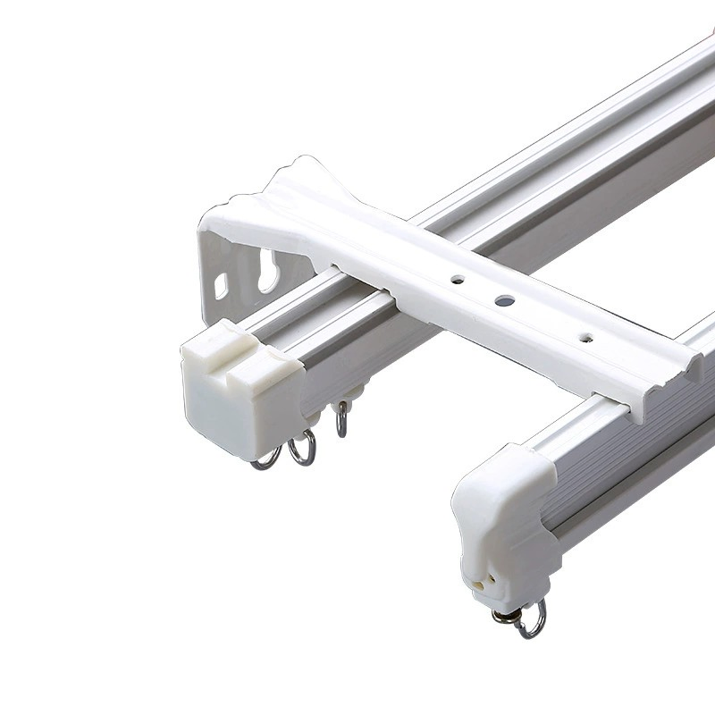 Metal Bracket with Plastic Cover Blind Roller and Curtain Accessories Ceiling Curtain Poles Tracks Blind Accessories for Window