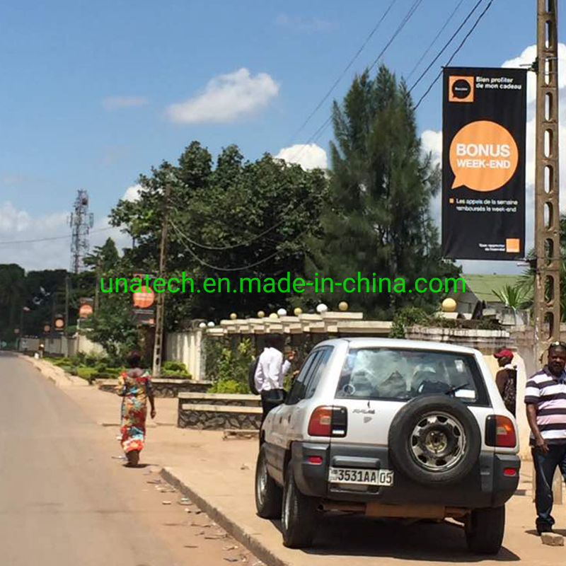 Avenue Light Post Advertising Promotion Banner Alumininum Clamp Fixer