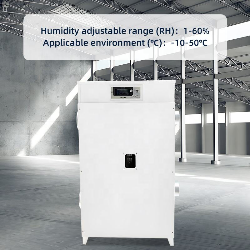 Air Purification Continuous Drainage Silent Operation Industrial Desiccant Rotor Dehumidifier