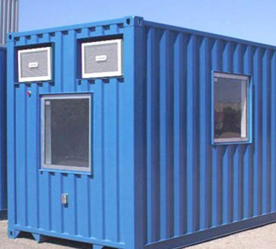 Luxury Steel Frame Shipping Container Home with Bathroom