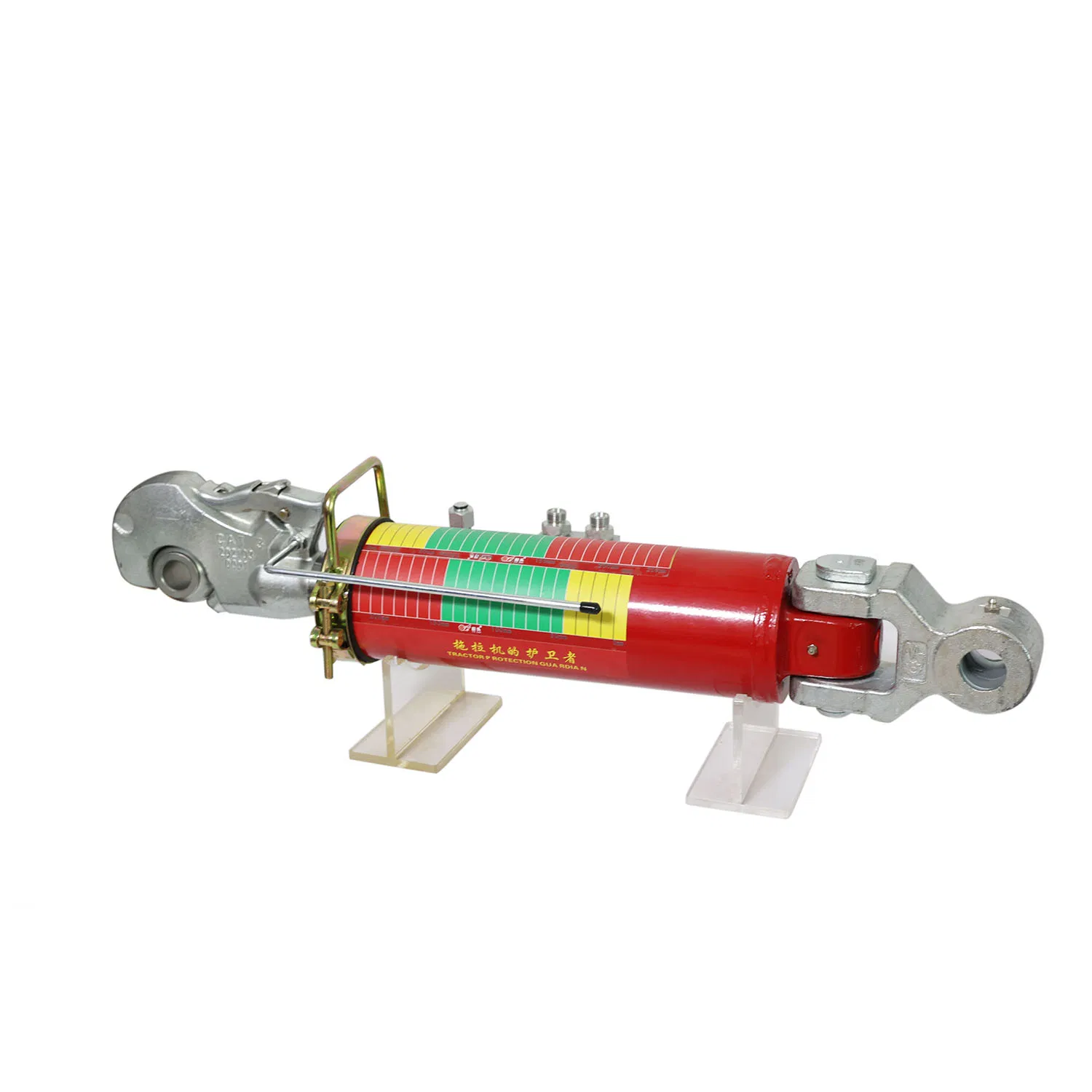 Гидроцилиндр с мембранным аккумулятором