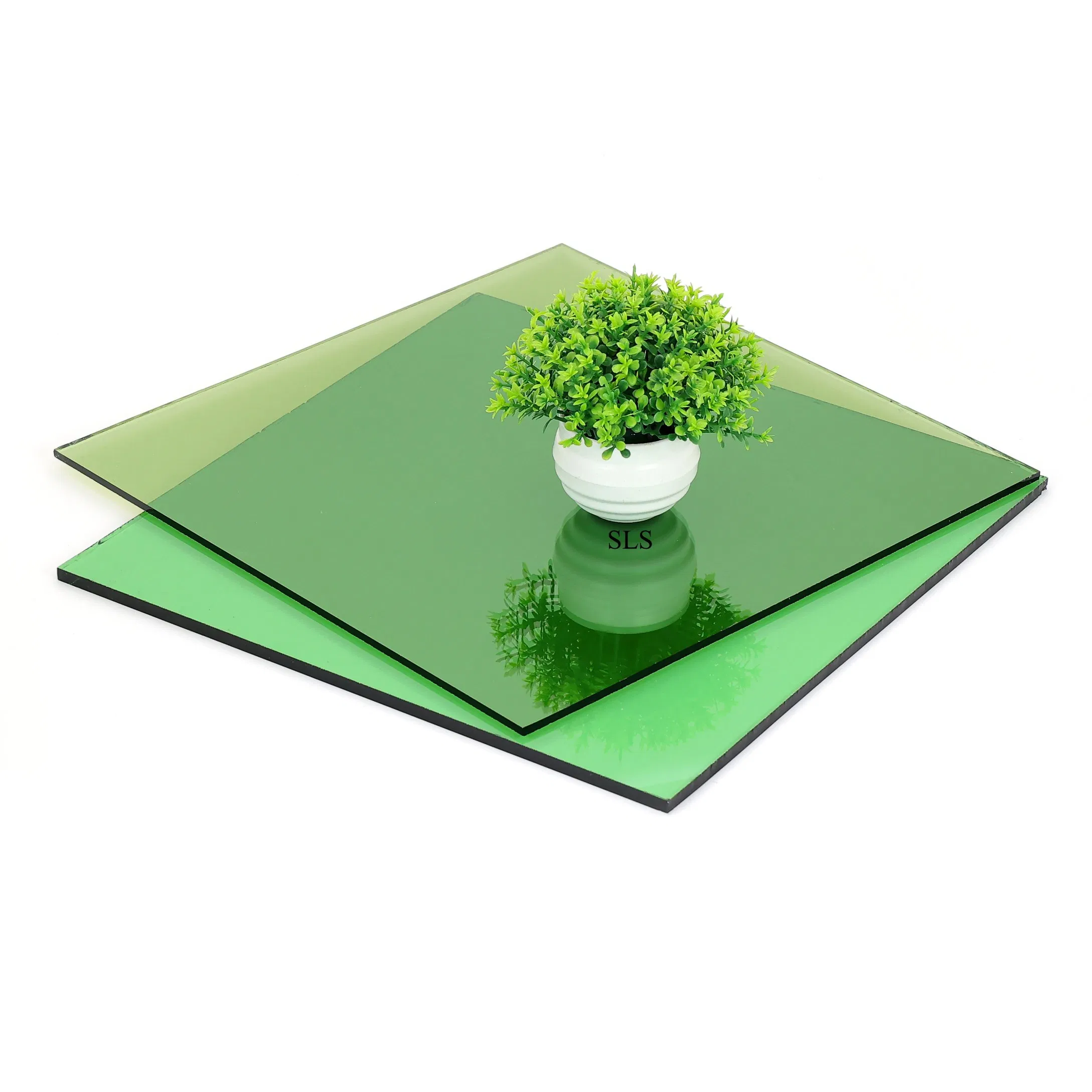 Chinese Wholesale Factory 3/4/5/6/8/10/12mm Ocean/Lake/ Dark Blue/Dark Green/Euro Bronze/Euro Grey Tinted Float Glass Price for Colored/Color