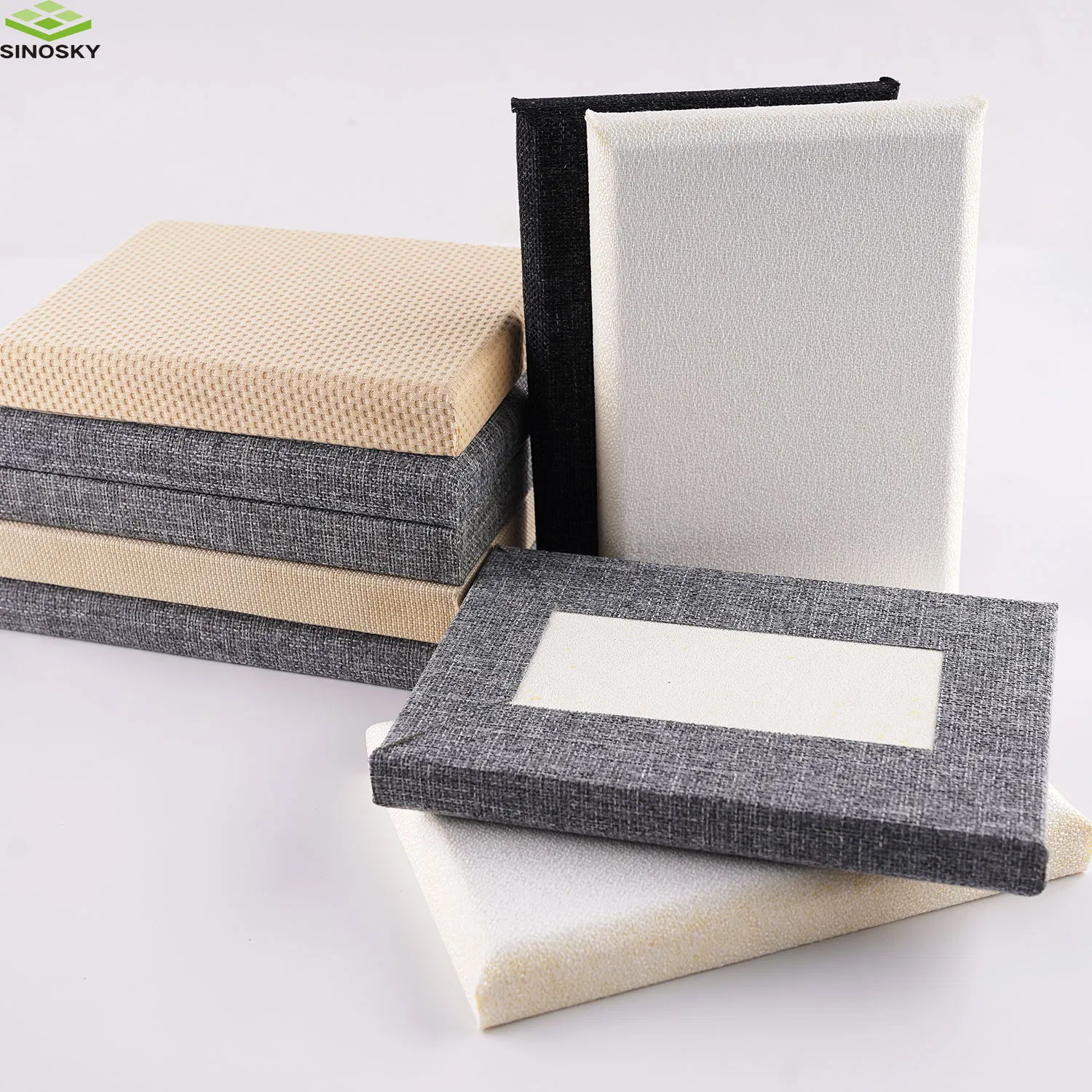 Acoustic Easy Installation Construction Material Acoustic Fabric Wrapped Wall Panel