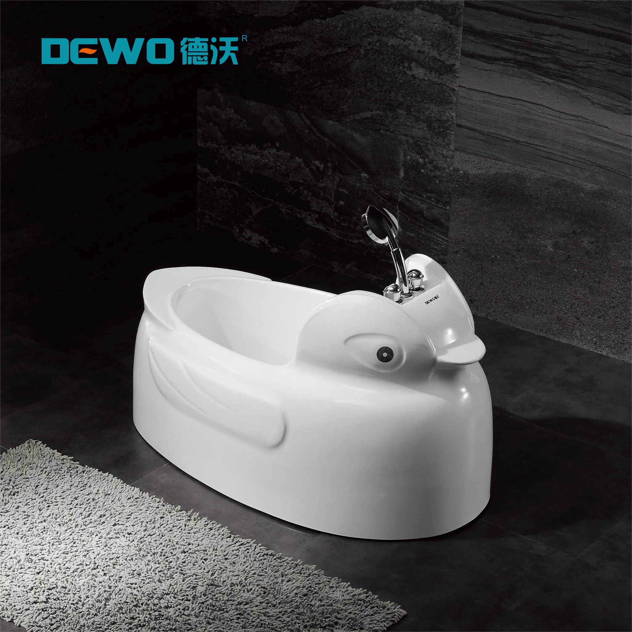 Детская ванна в форме утёнка с краном, 1.2 м