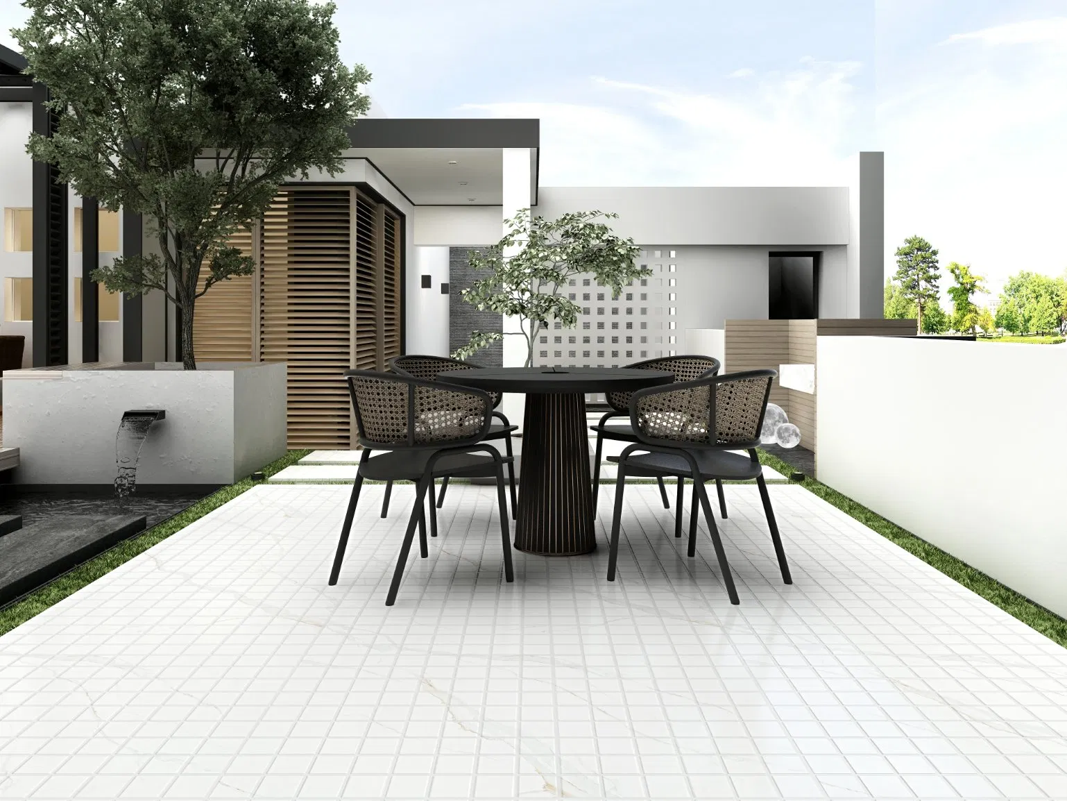 Large Marble Slab Sintered Stone Soft Matte for Wall and Floor