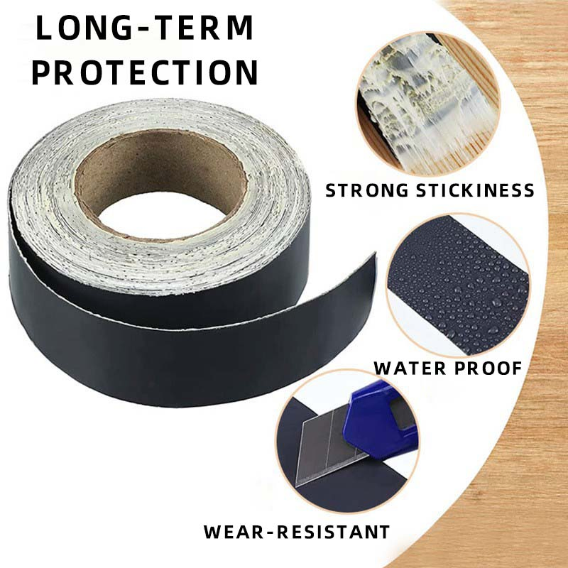 Strong Adhesive Wear-Resistant Anti-Corrosion and Waterproof PVC Black Deck Repair Joist Butyl Tape