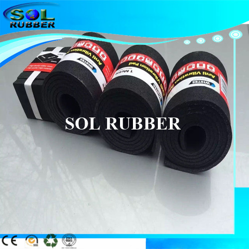 Sol Rubber High Impact Anti Vibration Roll Rubber Pad