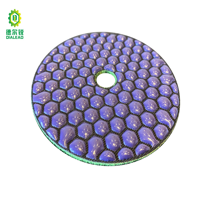 Dialead 100mm 125mm Dry Flexible Diamond Polishing Pad