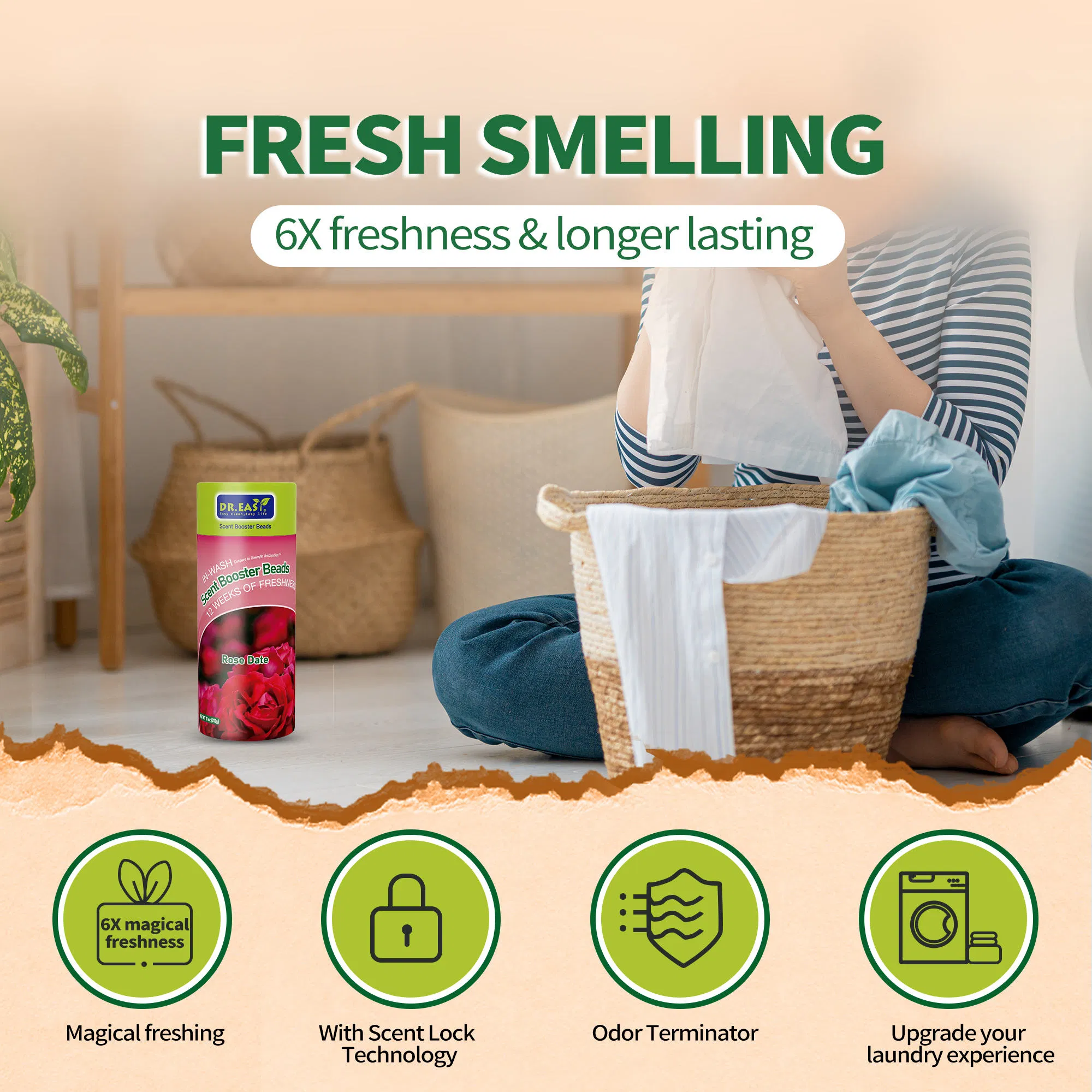 Ароматизатор для белья Comfort Scent Booster Elixir Heavenly Fresh 342м