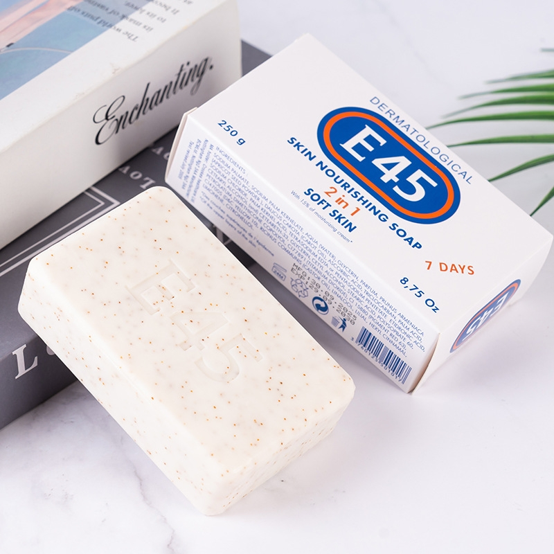 E45 Customized Wholesale Whitening Herbal Solid Soap Home Use