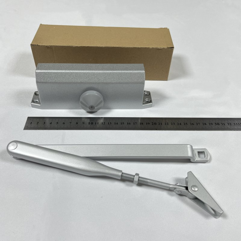 OEM 45-65kg High Quality Fireproof Overhead Die-Cast Aluminum Alloy Hydraulic Exposed Door Closer